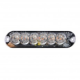 Durite 0-441-66 R10 R65 High Intensity 6 Amber LED Warning Light (12 flash patterns) PN: 0-441-66